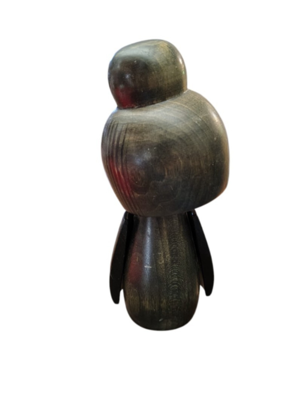 Japanese Wooden KOKESHI Doll Vintage KIMONO Cute Signed - Picture 2 of 8